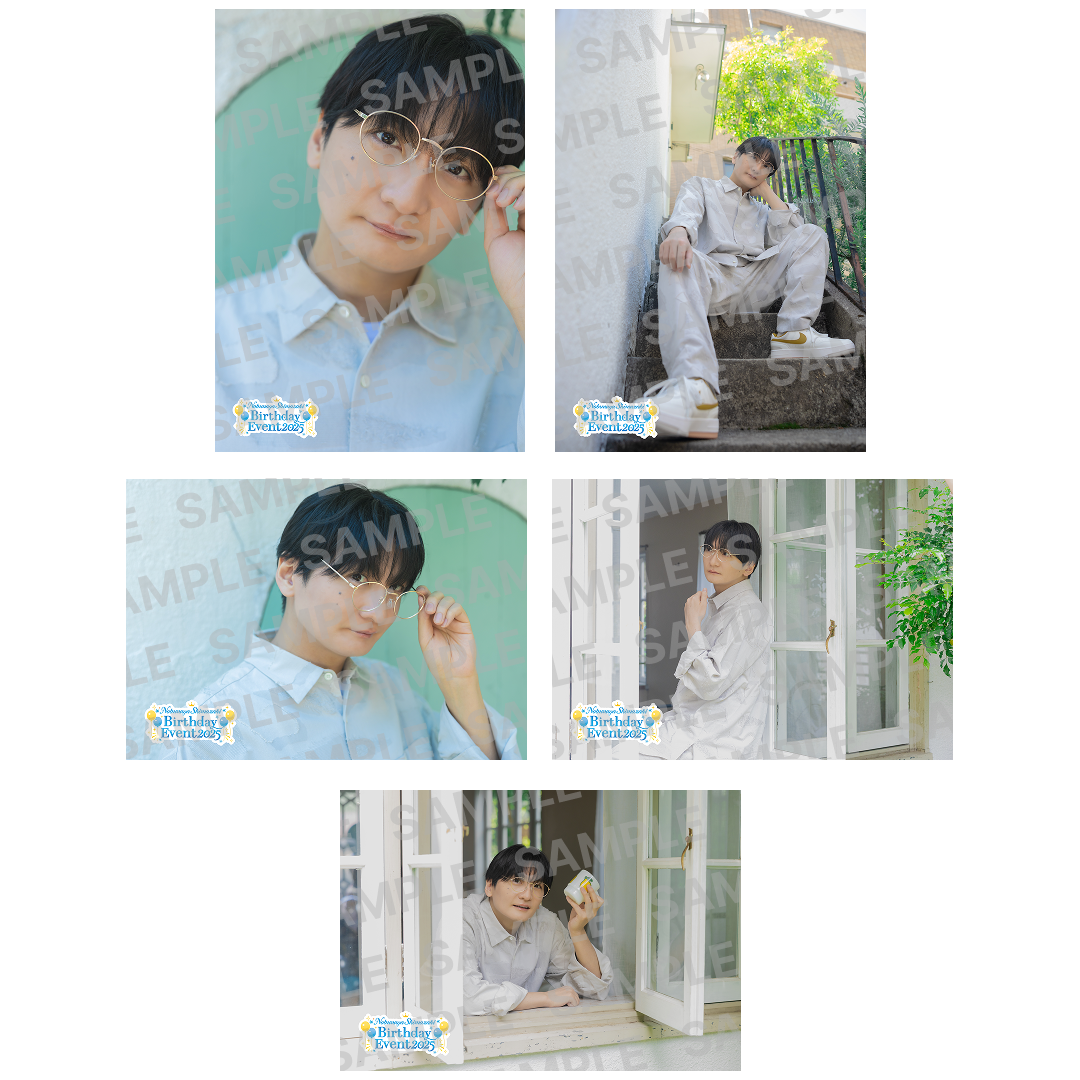 【Nobunaga Shimazaki Birthday Event 2025】ブロマイドCセット