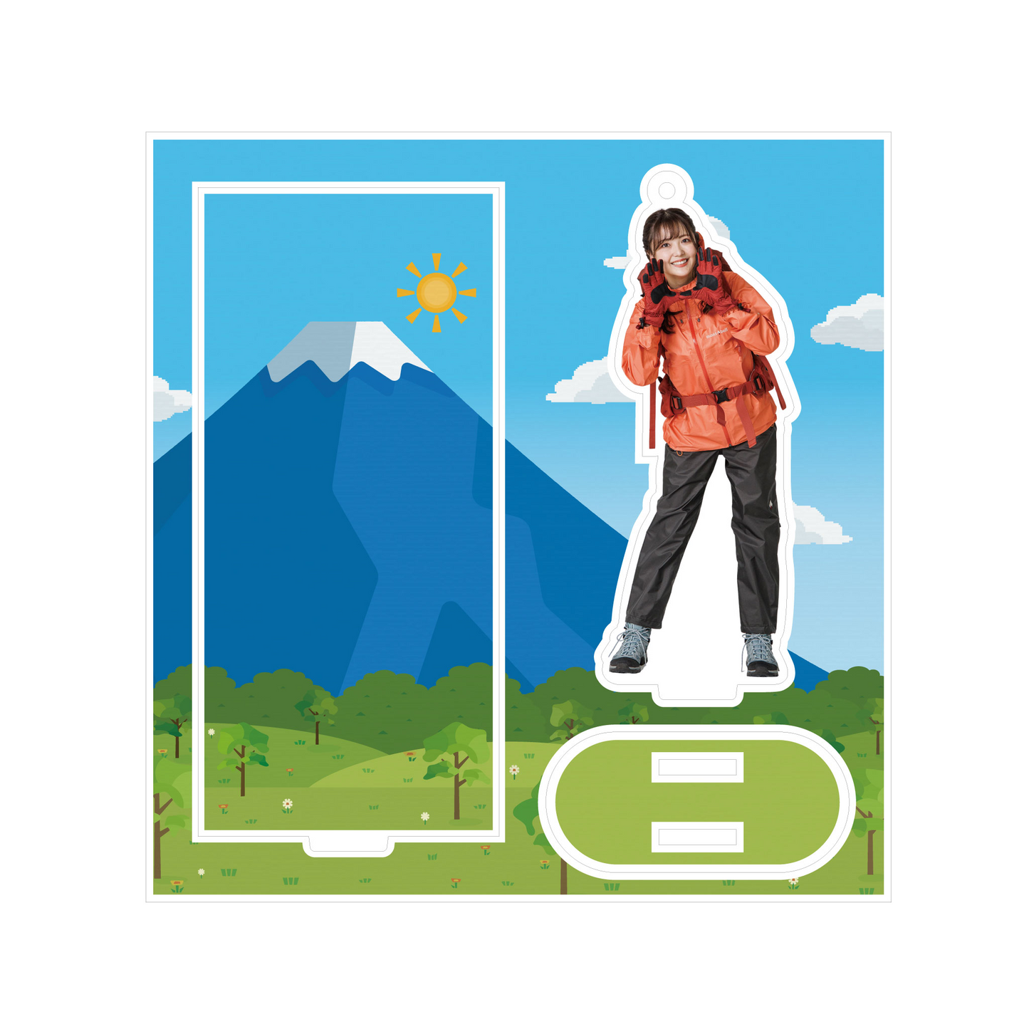 【三上枝織】登山アクスタ