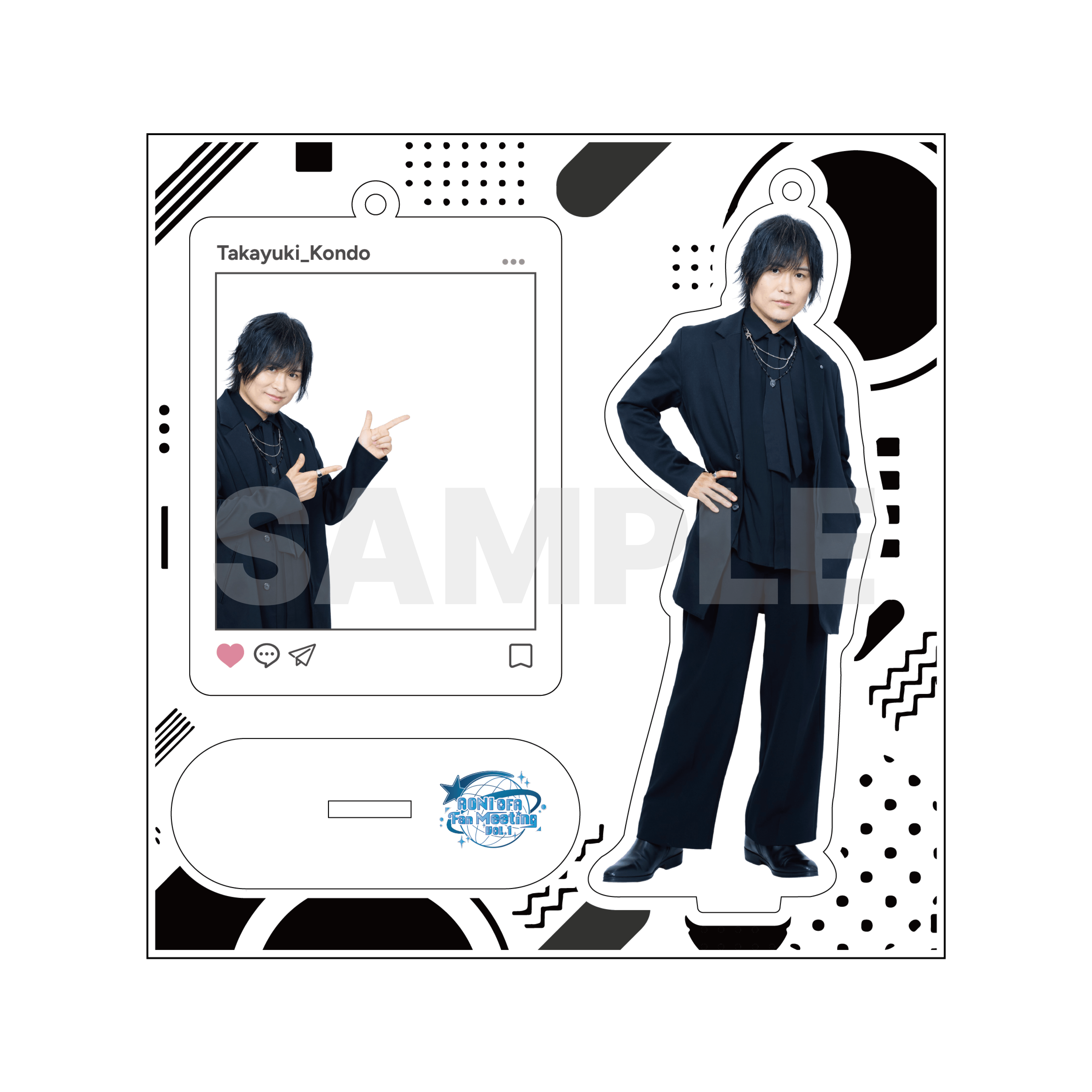Aoni 【AONI OFA Fan Meeting Vol.1】アクリルスタンド 近藤孝行 – AONI OFFICIAL STORE / 青二 ...