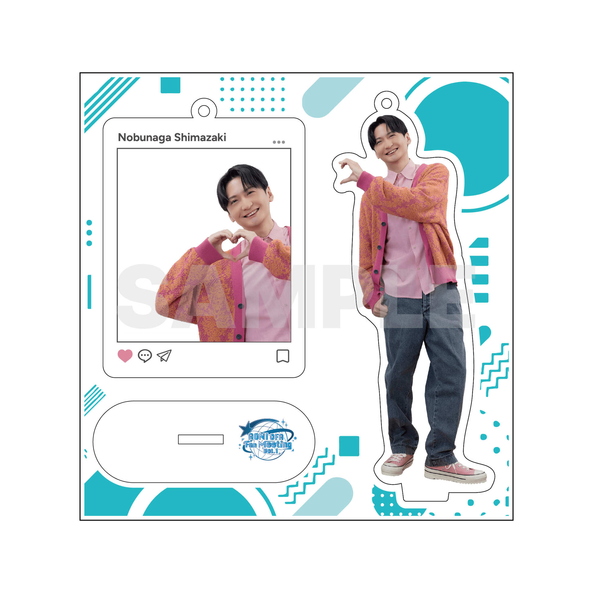 AONI OFA Fan Meeting Vol.1】アクリルスタンド 島﨑信長 – AONI AONI OFA Fan Meeting Vol.1】アクリルスタンド 島﨑信長 – AONI