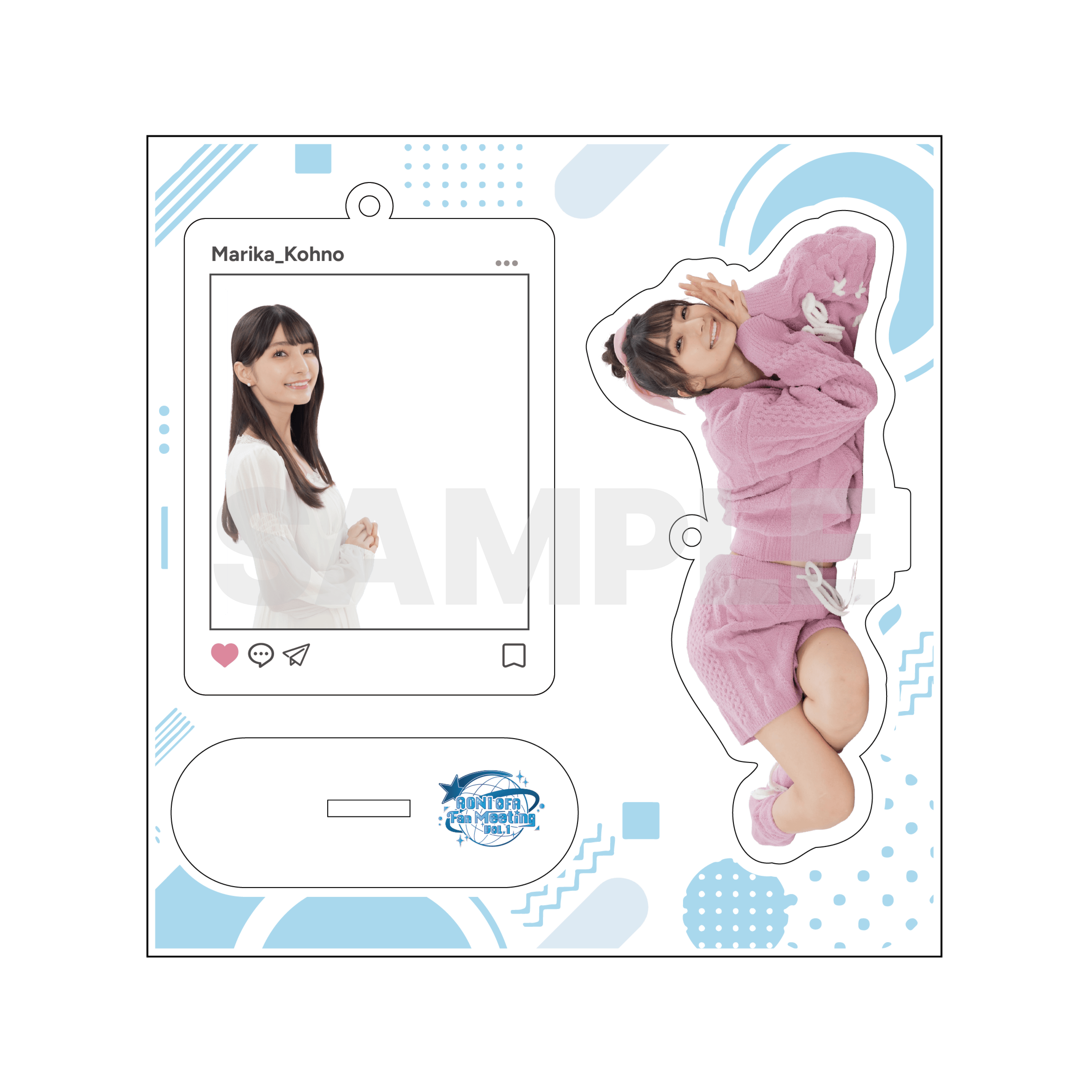 Aoni 【AONI OFA Fan Meeting Vol.1】アクリルスタンド 高野麻里佳 – AONI OFFICIAL STORE / 青二 ...