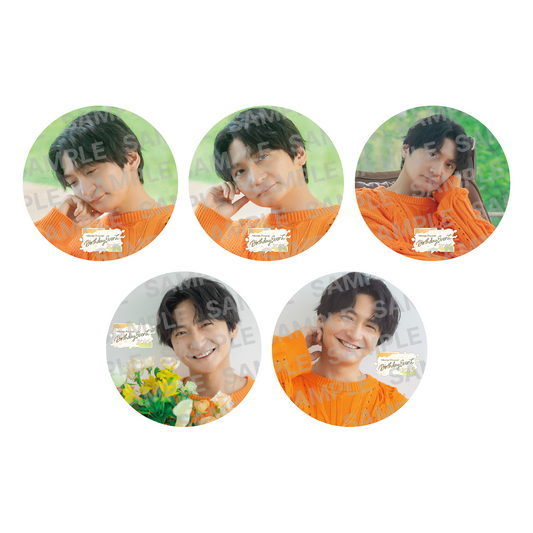 【Nobunaga Shimazaki　Birthday Event 2026】缶バッジAセット